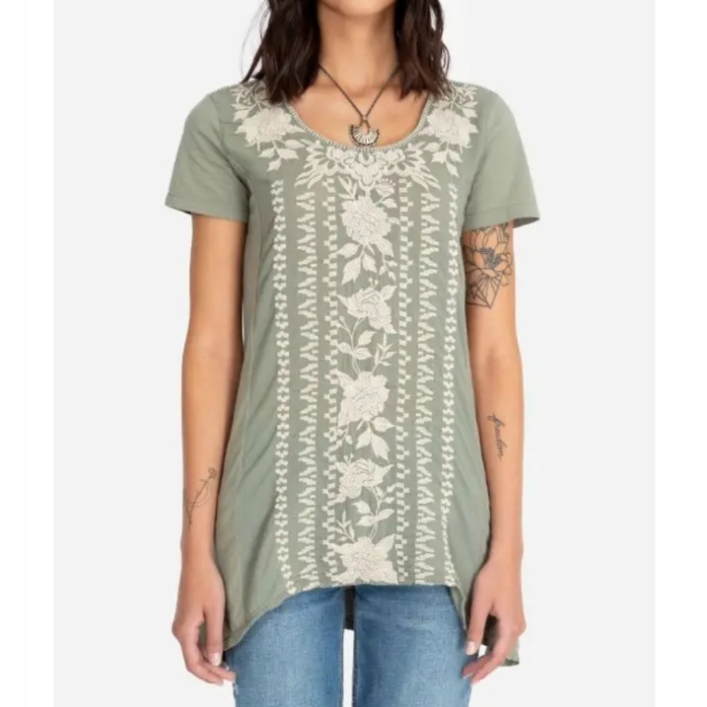 Johnny Was Letty Woven Tunic